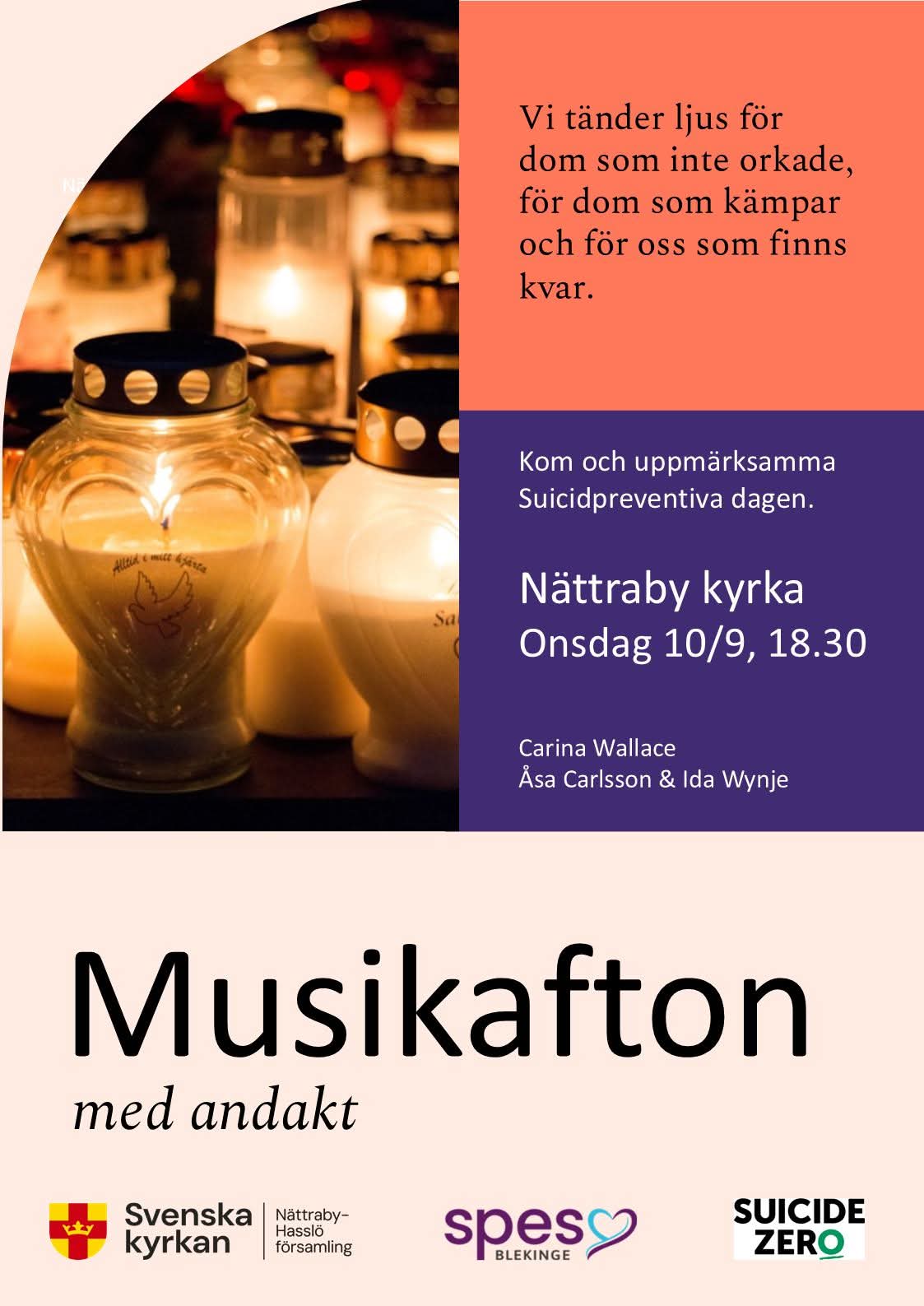 Suicidpreventiva dagen den 10 september